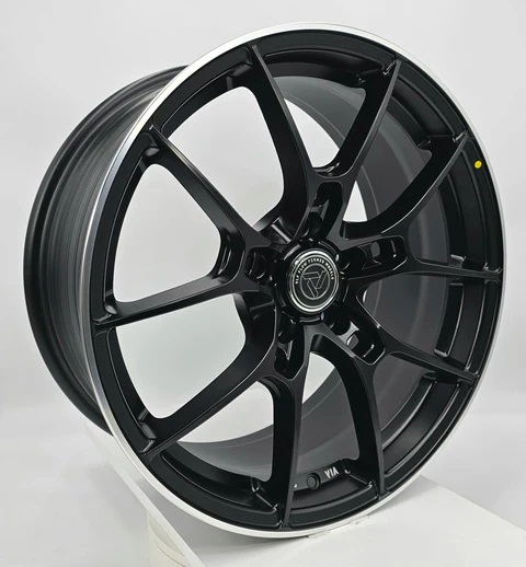 VLF ULF09 16x7 4x100 et35 Matte Black Genuine - Image 2