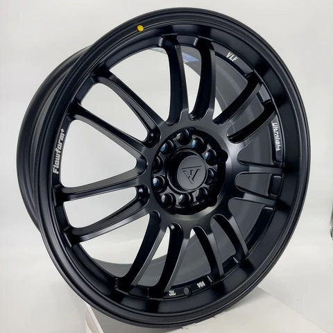 VLF C03 17x7.5 4x100/4x114.3 et35 Matte Black Genuine - Image 2