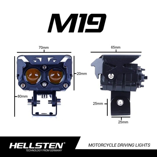 HELLSTEN M19 Auxiliary Lights Genuine - Image 3