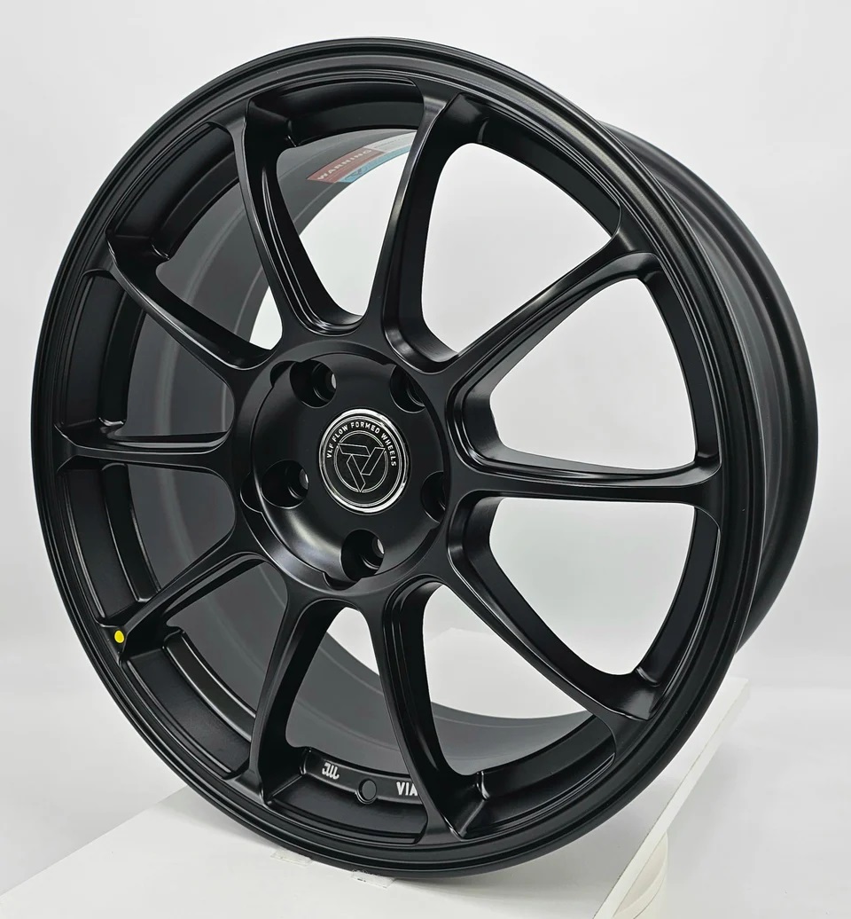 VLF ULF15 17x7.5 5x114.3 et35 Matte Black Genuine - Image 3