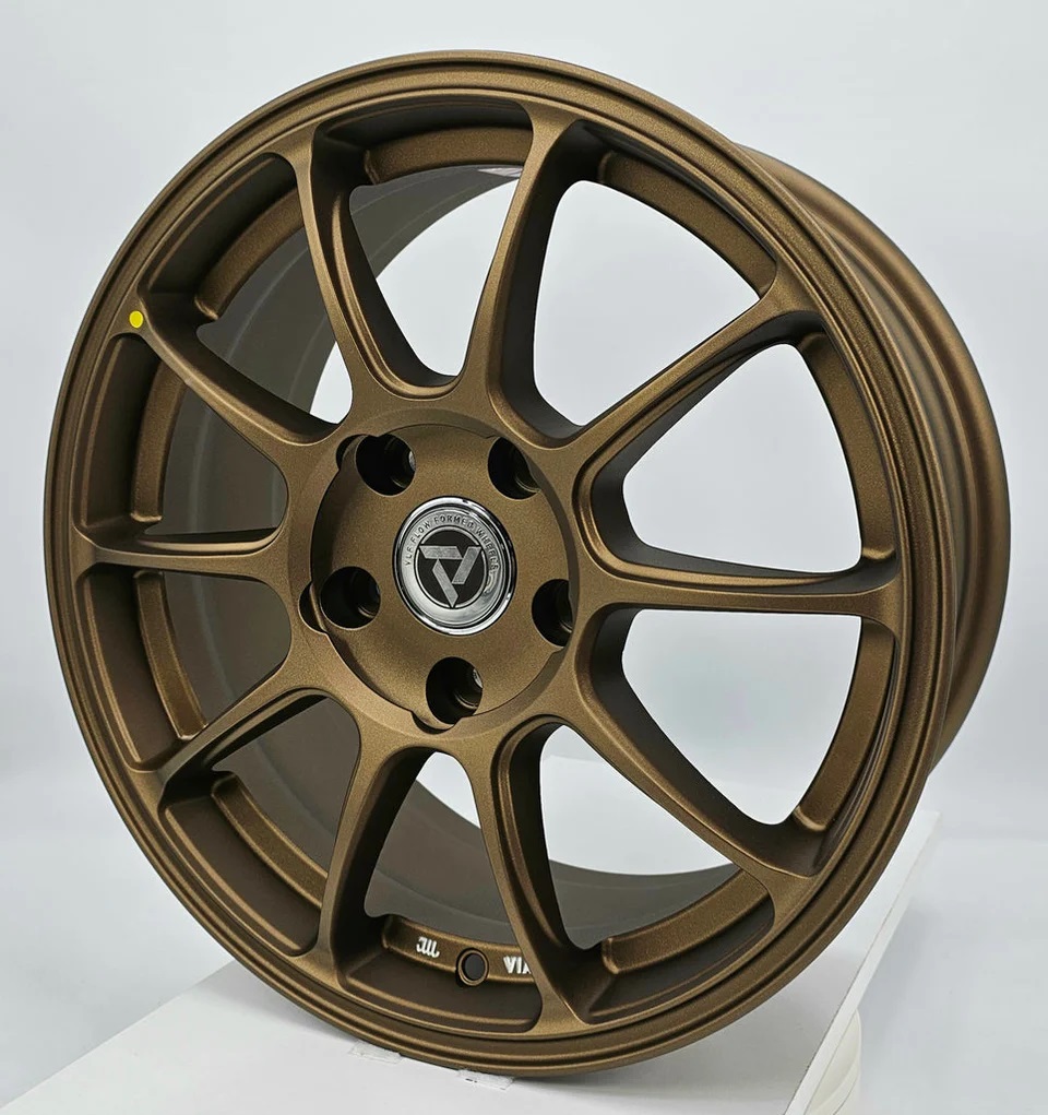 VLF ULF15 15x7 4x100 et35 Matte Bronze Genuine - Image 3