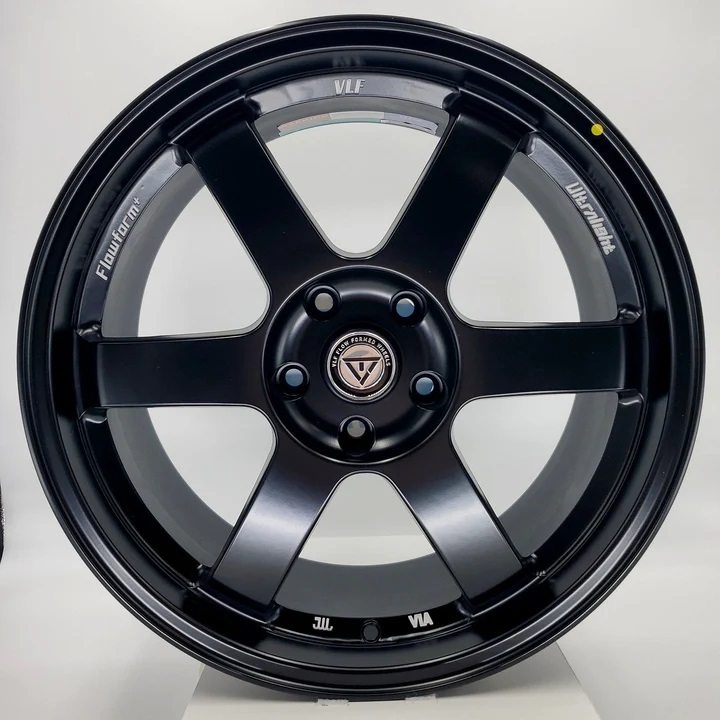 VLF C01 15x7 4x100 et40 Matte Black Genuine - Image 3