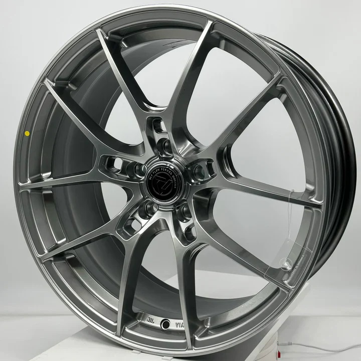 VLF ULF09 15x7 4x100 et35 Gloss Dark Gunmetal Genuine - Image 3