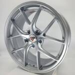 VLF 10 v.2 16x7 4x100 et38 Silver Genuine - Image 3