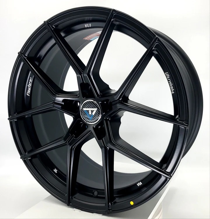 VLF 37 v.2 16x7 4x100 et35 Matte Black Genuine - Image 3