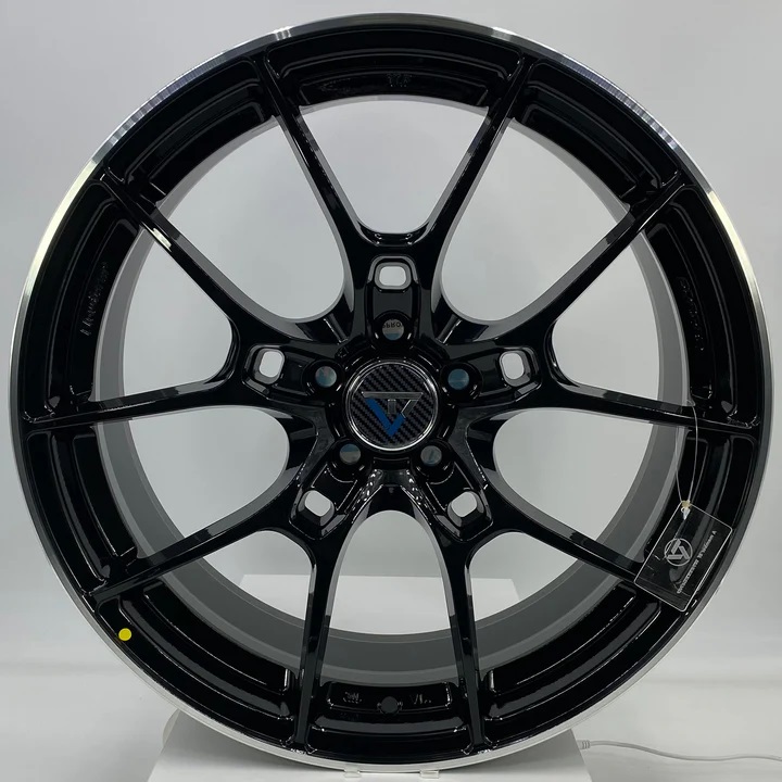 VLF ULF09 17x7.5 5x114.3 et38 Gloss Black Genuine - Image 4