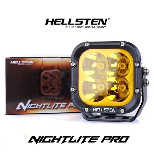 HELLSTEN Nitelite PRO Yellow - PAIR Genuine - Image 5