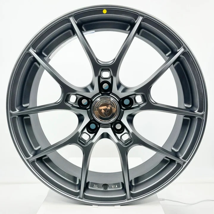 VLF ULF09 15x7 4x100 et35 Gunmetal Genuine - Image 4