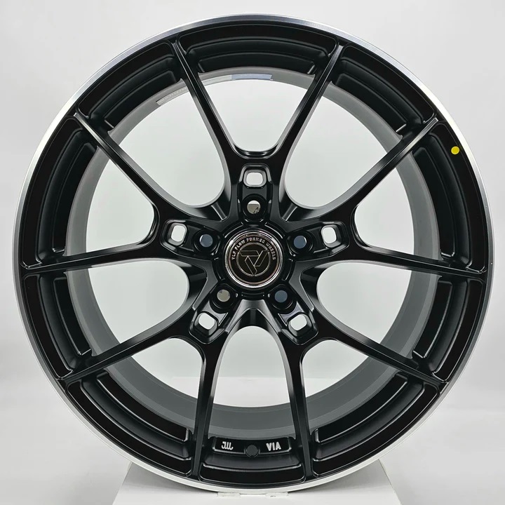 VLF ULF09 16x7 4x100 et35 Matte Black Genuine - Image 4