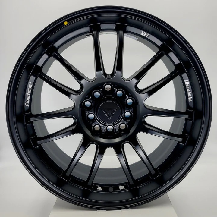 VLF C03 17x7.5 4x100/4x114.3 et35 Matte Black Genuine - Image 4