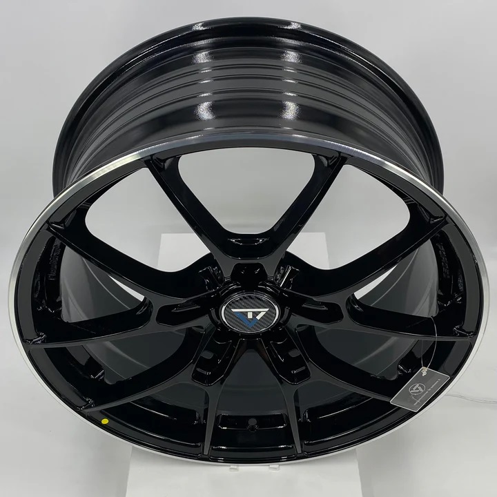 VLF ULF09 17x7.5 5x100 et40 Gloss Black Genuine - Image 5