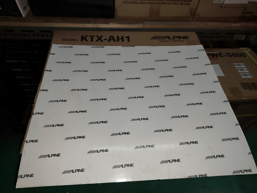 ALPINE KTX-AH1 Damping Sheet Genuine - Image 3