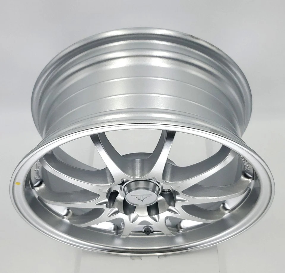 VLF C02 16x7 4x100/4x114.3 et40 Silver Genuine - Image 5