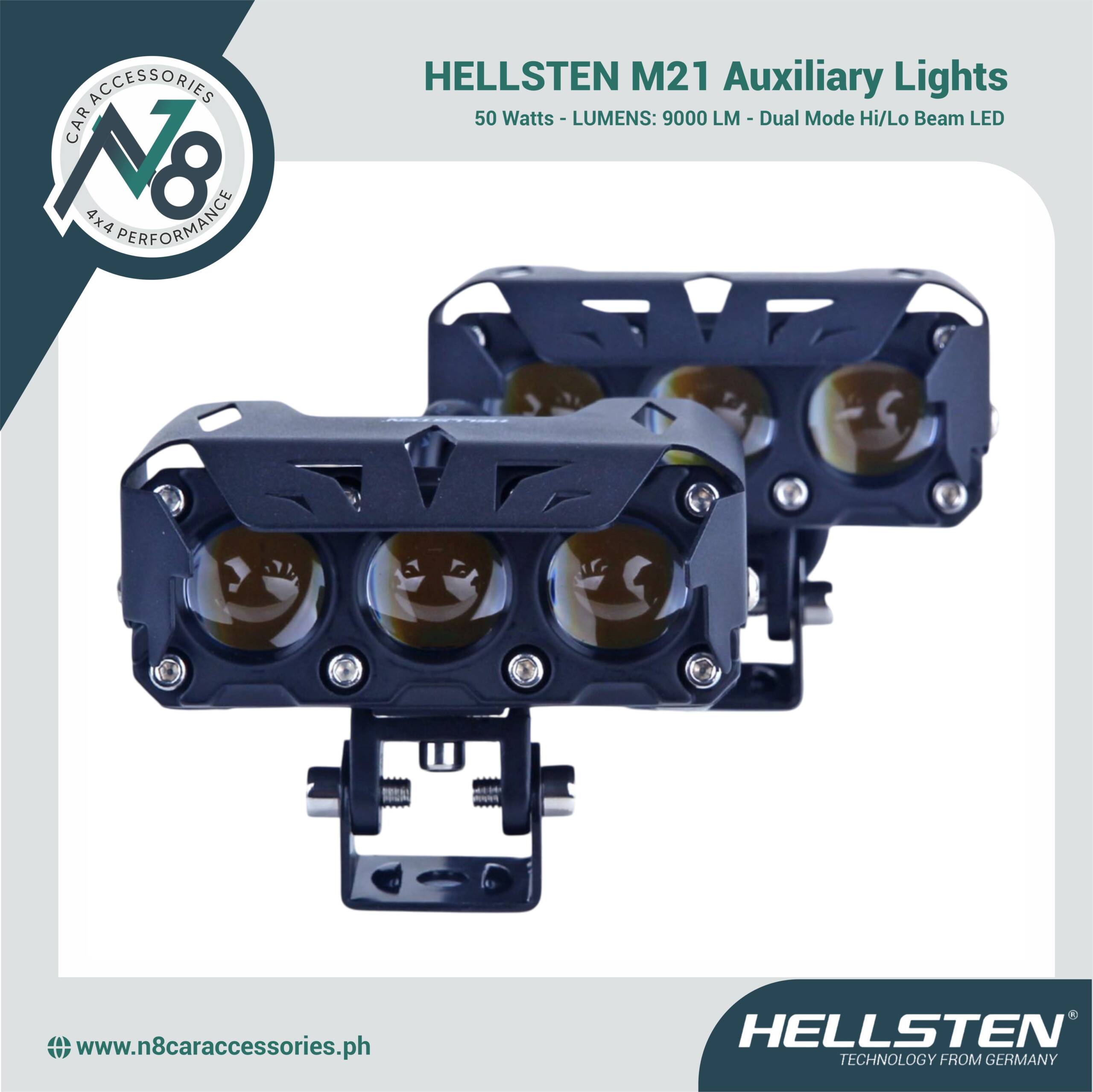 HELLSTEN M21 Auxiliary Lights Genuine