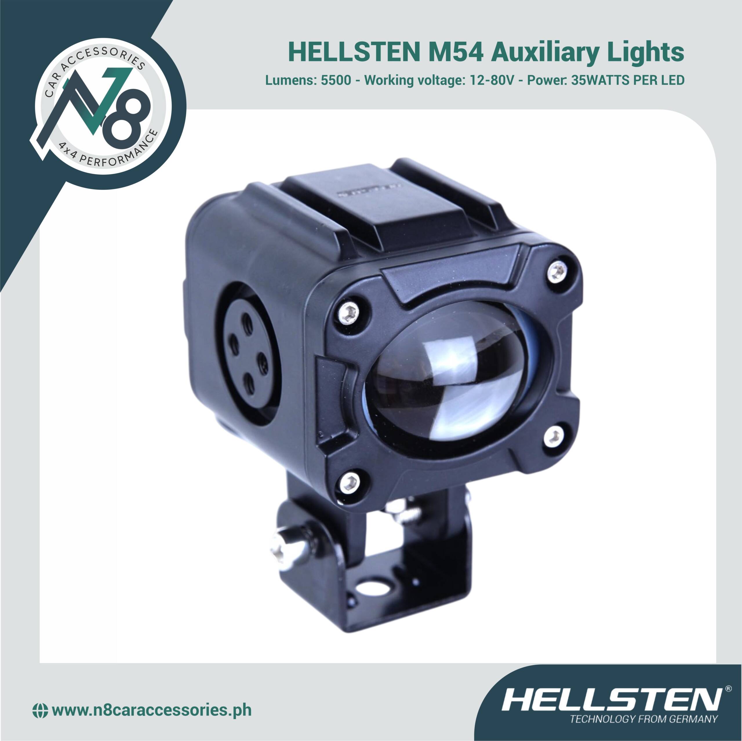 HELLSTEN M54 Auxiliary Lights Genuine