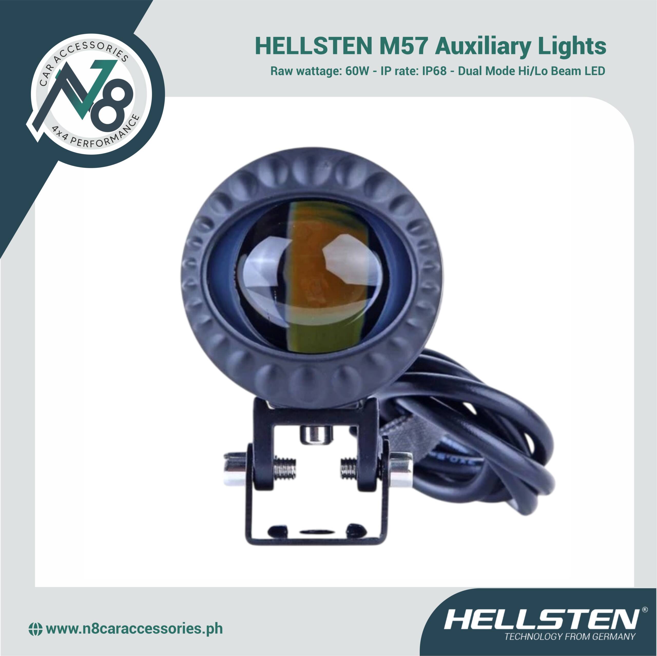 HELLSTEN M57 Auxiliary Lights Genuine