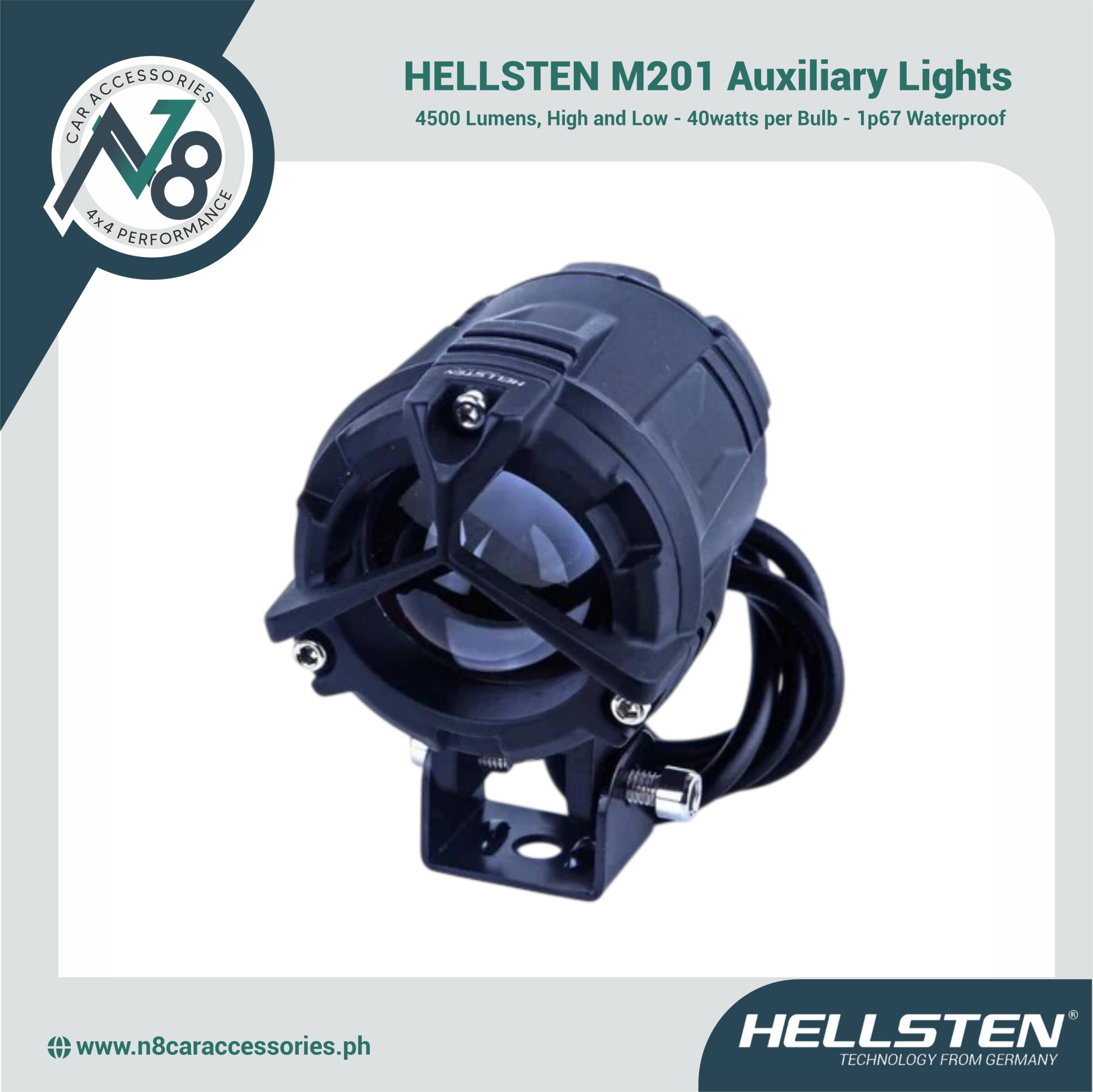 HELLSTEN M201 Auxiliary Lights Genuine