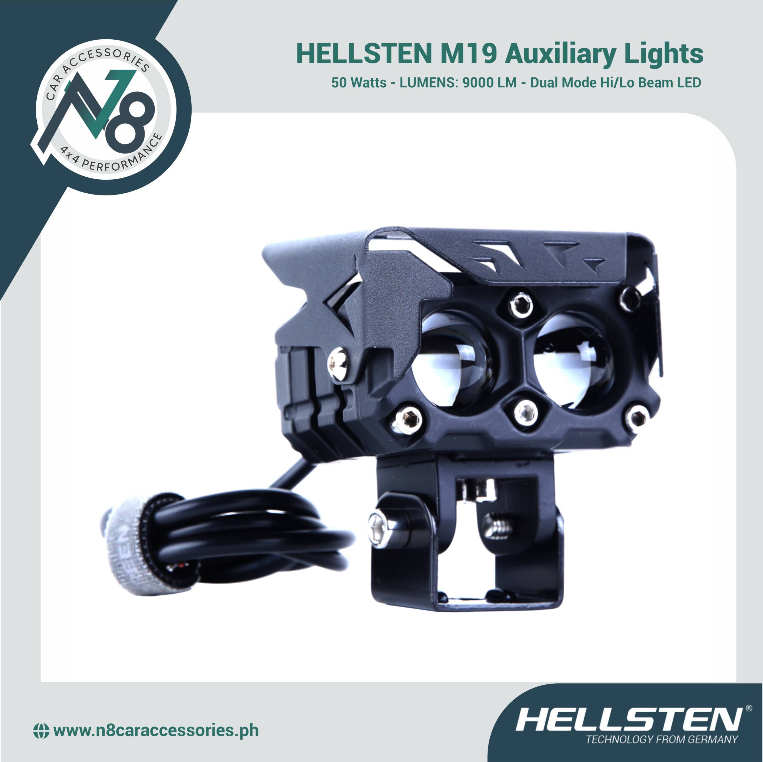 HELLSTEN M19 Auxiliary Lights Genuine