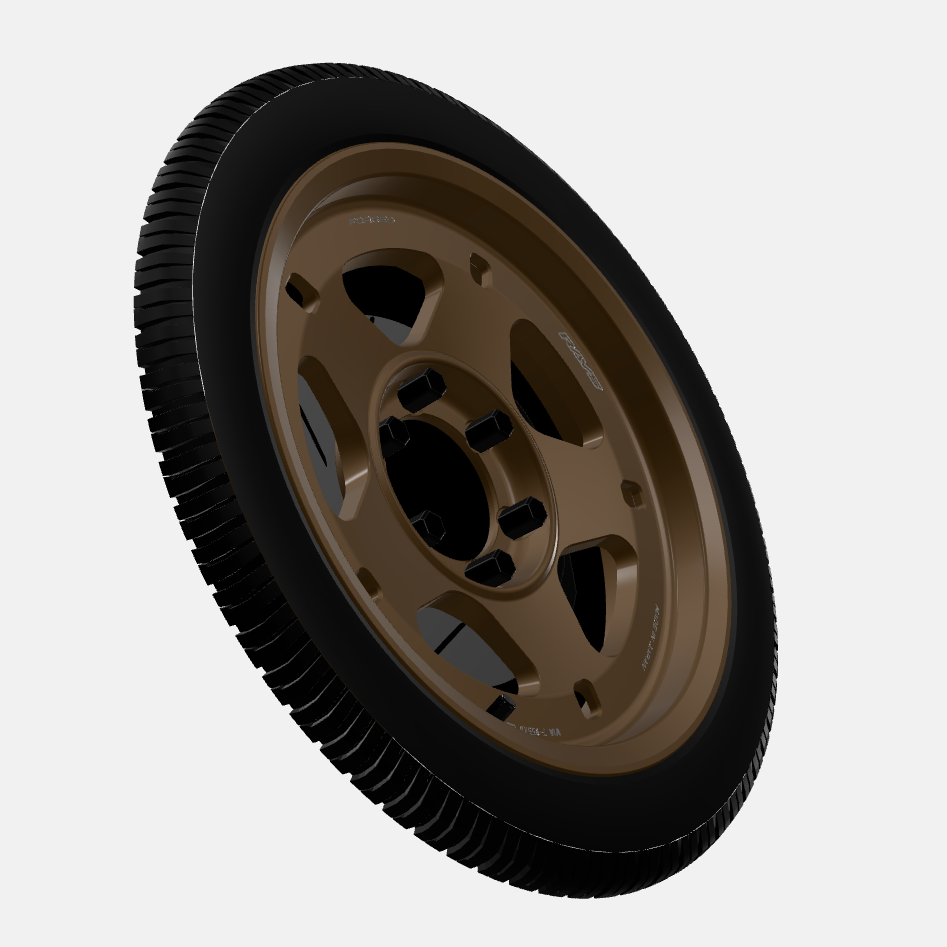 VOLK RAYS 17X8.5 6H - 139 +0 ALAP 05X Matte GunBronze Genuine - Image 4