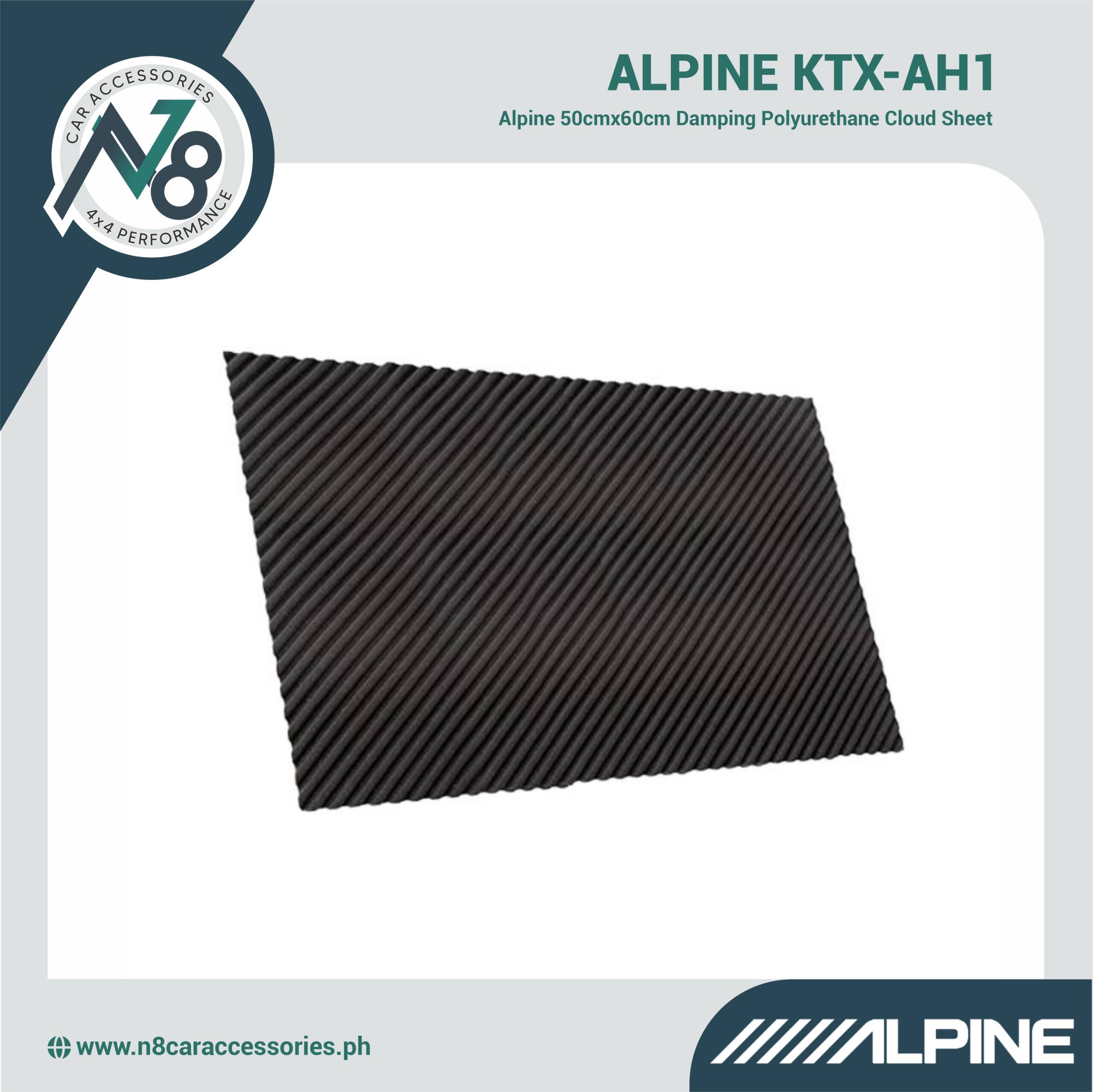 ALPINE KTX-AH1 Damping Sheet Genuine