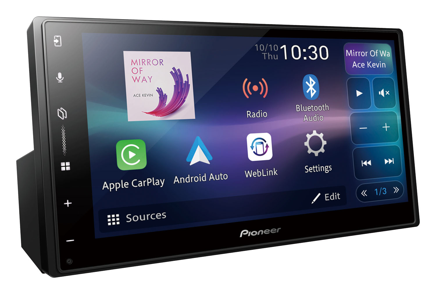 Pioneer DMH-A5650BT 6.8" AV Receiver with USB & Bluetooth - Apple Carplay, Android Auto & Mirroring for Android (Wireless/Wired) Genuine - Image 2