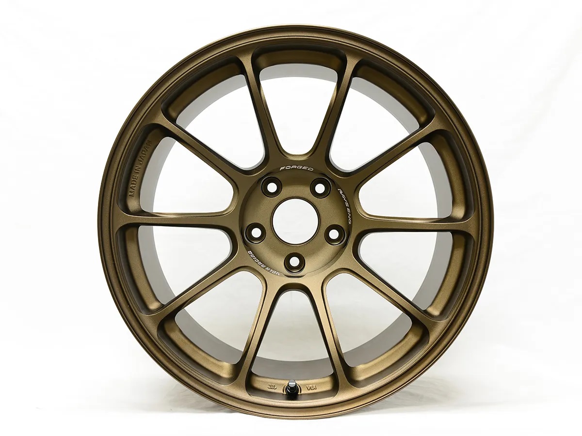 VOLK RAYS 18x8.5 5H - 114 +45 ZE40 Time Attack 3 BRONZE METAL Genuine - Image 5