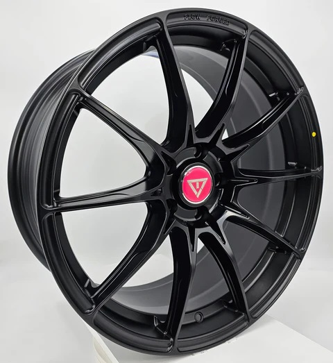 VLF-27 19x8.5 5x114.3 et35 Matte Black Genuine - Image 2