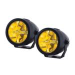 PIAA DK726 LP270 2.75" 9W 12V Ion Yellow Driving Beam Motorcycle Lamp Genuine - Image 2