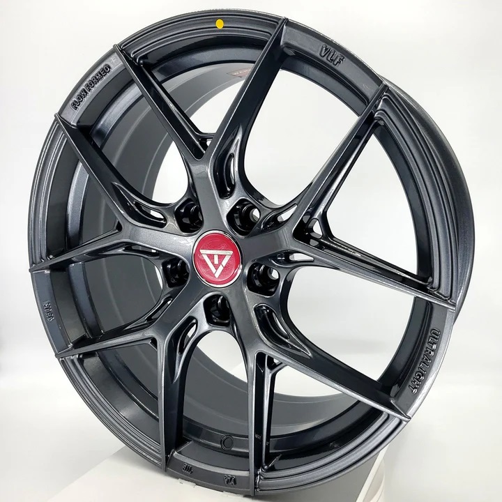 VLF-20 19x8.5 5x114.3 et38 Matte Gunmetal Genuine - Image 3