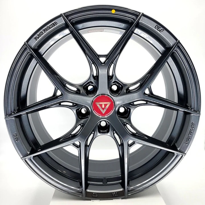 VLF-20 19x8.5 5x114.3 et38 Matte Gunmetal Genuine - Image 4