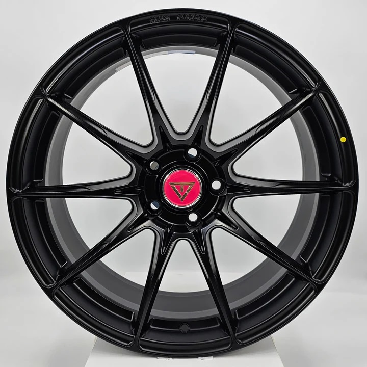 VLF-27 19x8.5 5x114.3 et35 Matte Black Genuine - Image 4