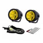 PIAA DK726 LP270 2.75" 9W 12V Ion Yellow Driving Beam Motorcycle Lamp Genuine - Image 5