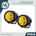 PIAA DK726 LP270 2.75" 9W 12V Ion Yellow Driving Beam Motorcycle Lamp Genuine