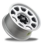 BLACK MAMBA TOKUSHIMA 17x8.5" 139.7 -10 SATIN SILVER Genuine - Image 3