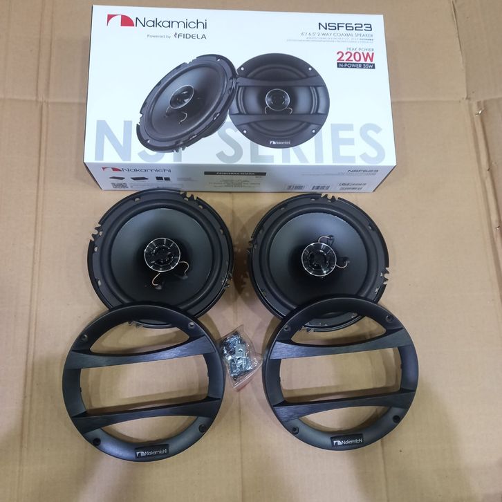 NAKAMICHI NSF623 6'' (15.2cm)/6.5'' (16.5cm) 2-way Coaxial Speakers Genuine - Image 7