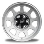 BLACK MAMBA TOKUSHIMA 17x8.5" 139.7 -10 SATIN SILVER Genuine - Image 4