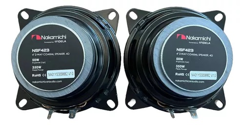 NAKAMICHI NSF423 4” (102mm) 2-way Coaxial Speakers Genuine - Image 5