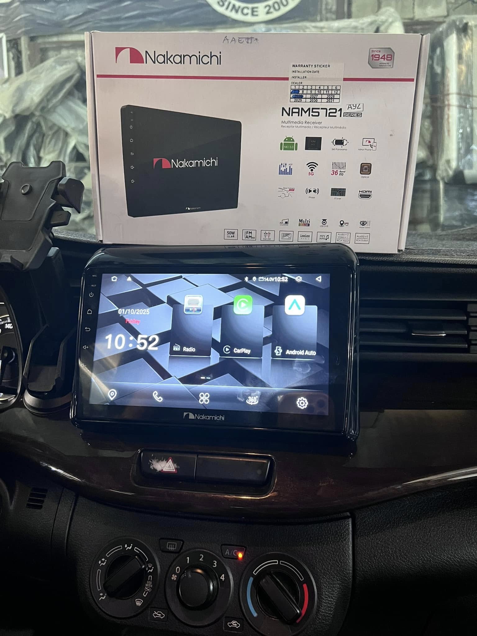 NAKAMICHI NAM-5721 9"/10" 4+64G Android Multimedia Receiver Genuine - Image 3