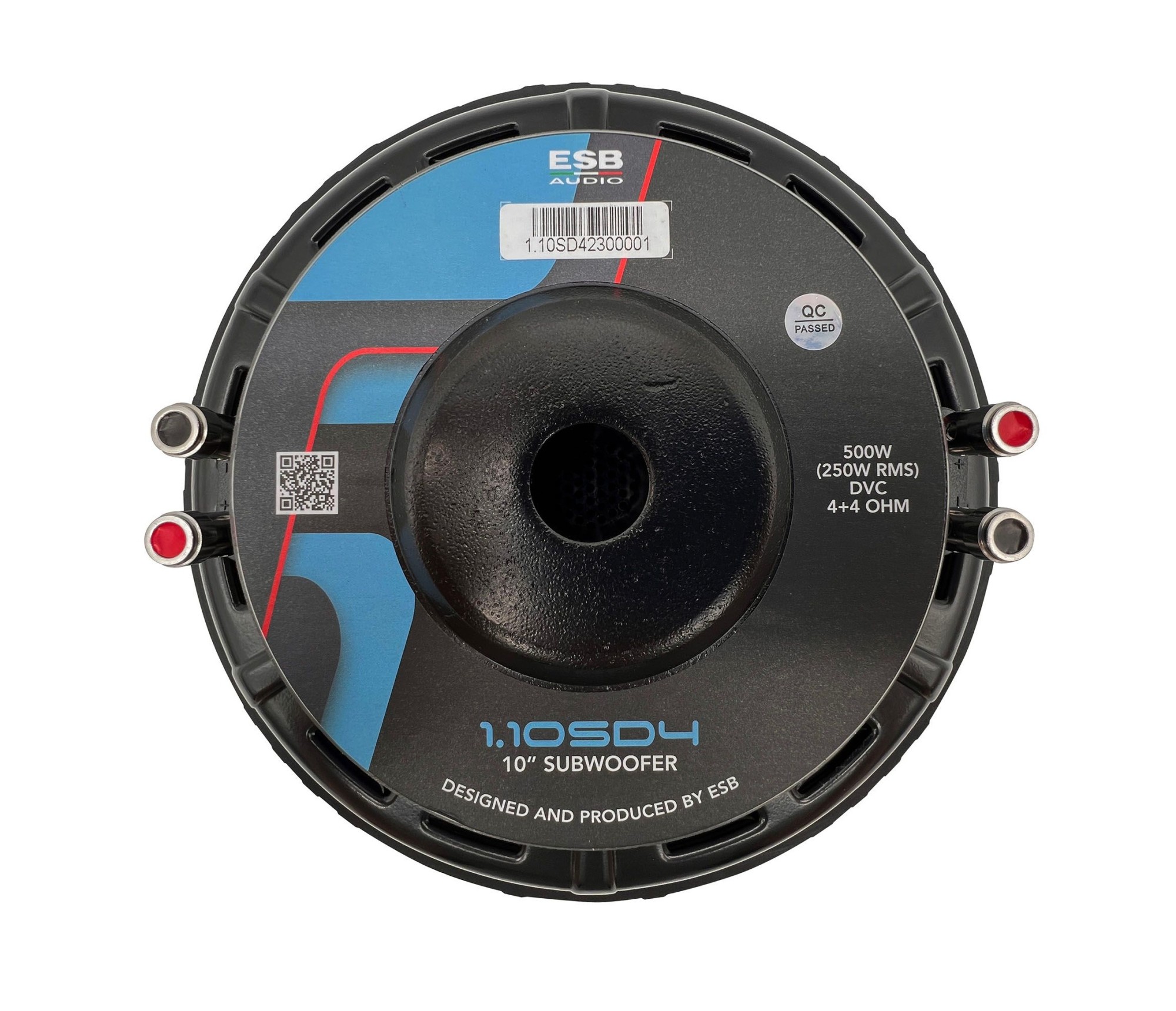 ESB 1000 Series 1.10SD2 10"/250mm Shallow 2+2 Ohm Subwoofer Genuine - Image 4