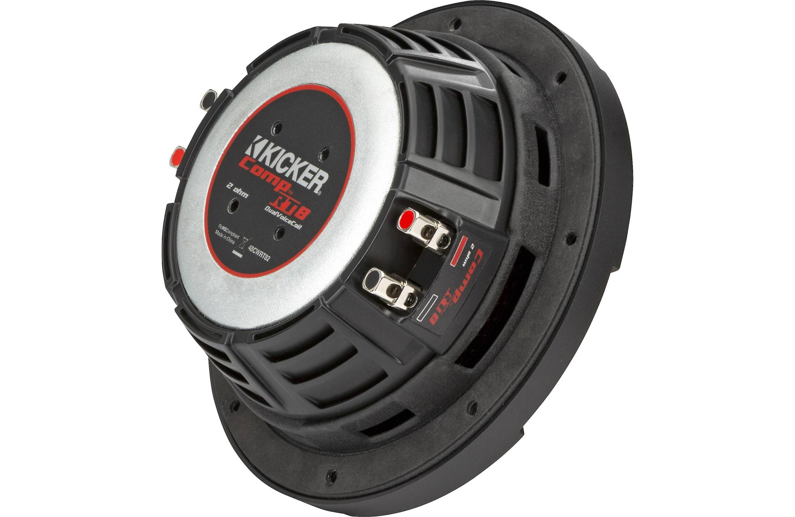 KICKER 48CWRT82 CompRT Series Shallow-mount 8" Subwoofer Genuine - Image 5
