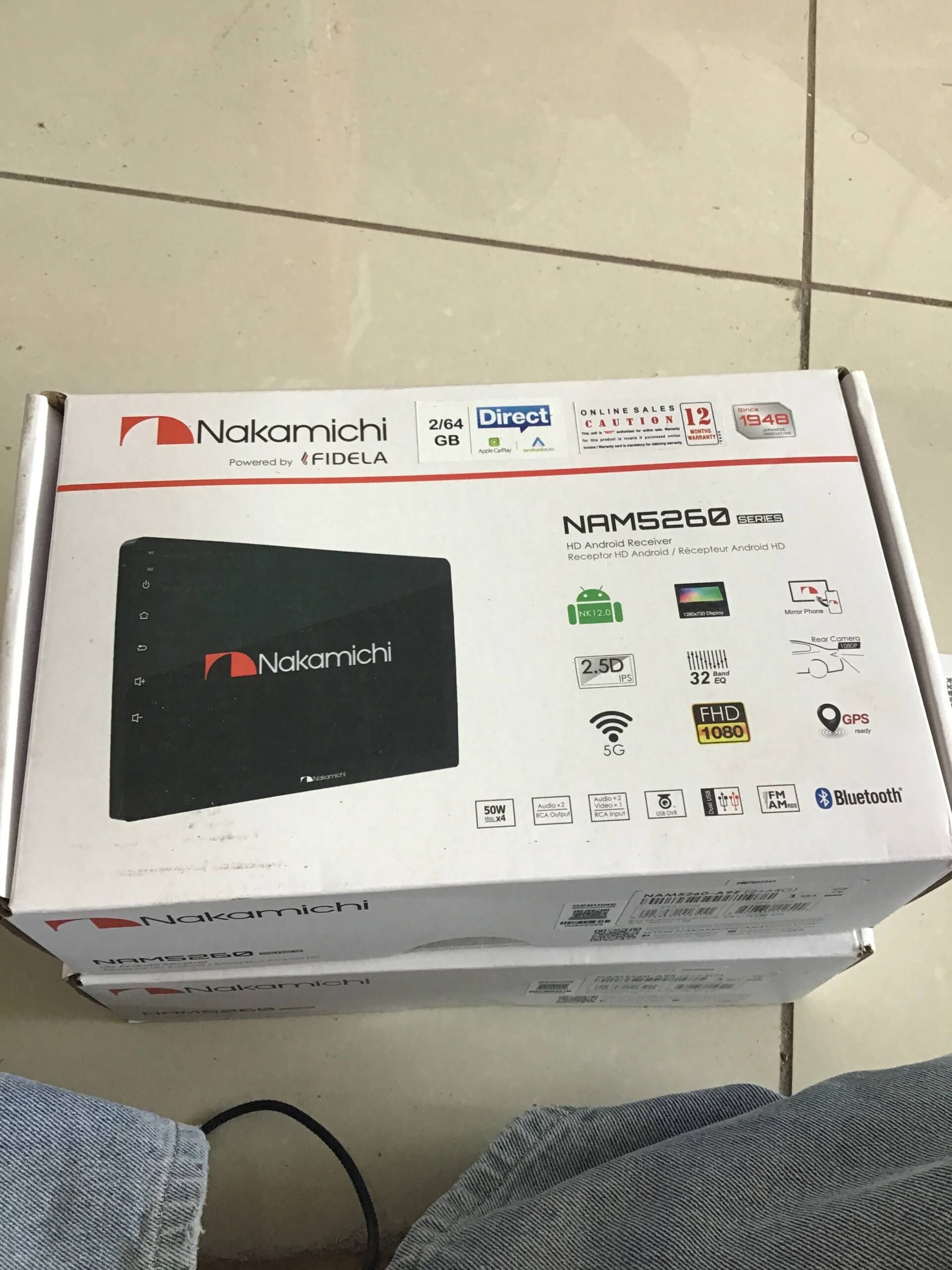 NAKAMICHI NAM-5260 A7Z Toyota OEM Fit 2+64G/4+64G Android Receiver Genuine - Image 5
