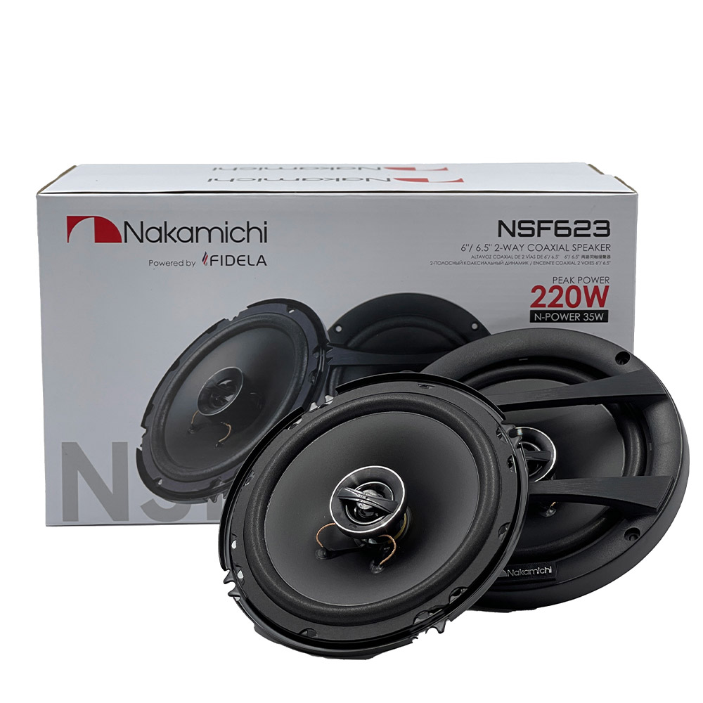 NAKAMICHI NSF623 6'' (15.2cm)/6.5'' (16.5cm) 2-way Coaxial Speakers Genuine - Image 5