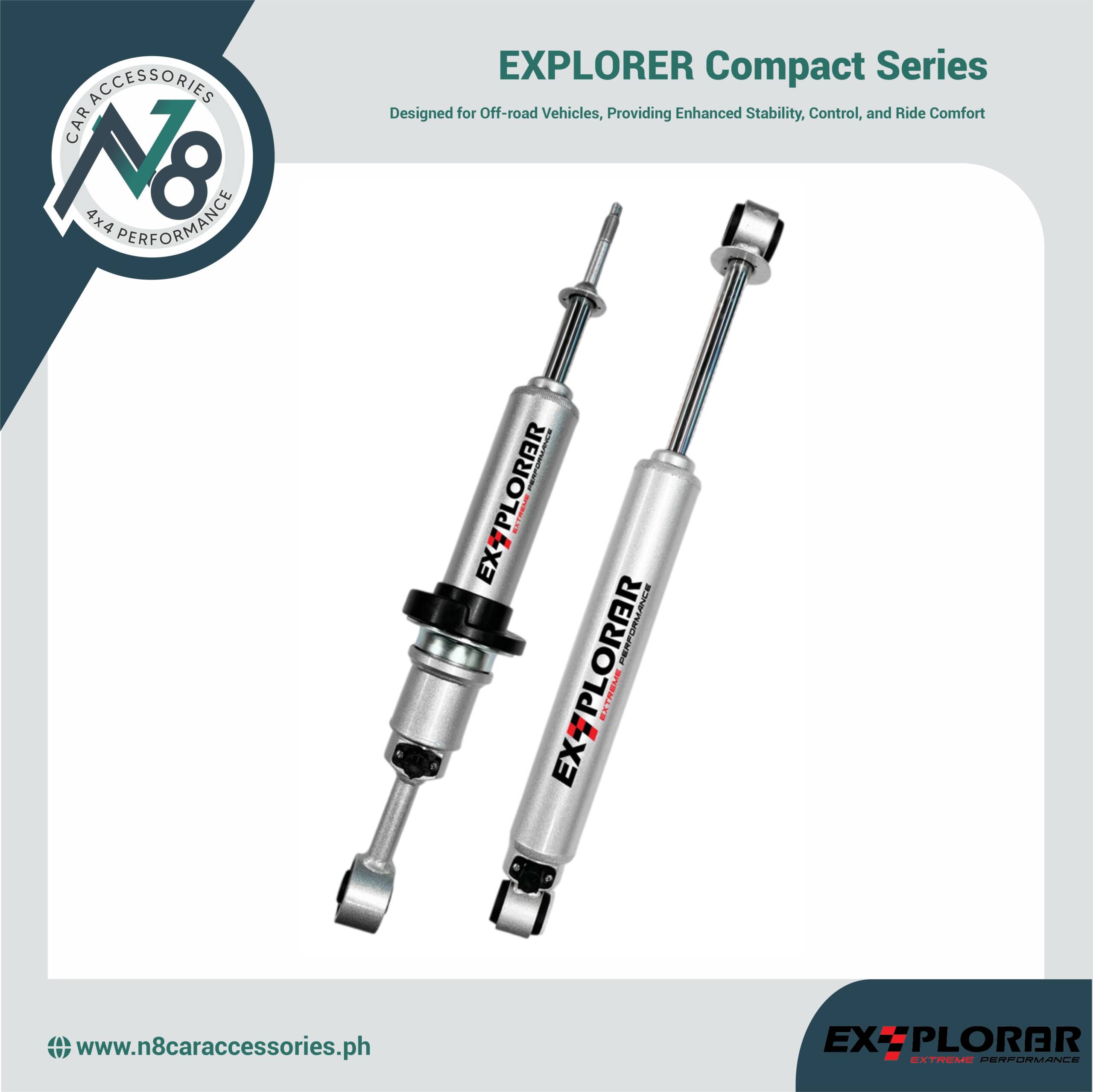 EXPLORER Compact Series 8-Way Adjustment/Fluid Type Genuine