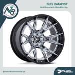 FUEL Catalyst 20x9 Chrome with Gloss Black Lip Genuine