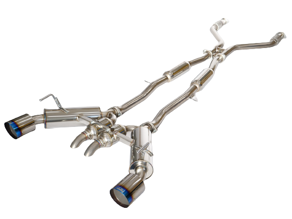 HKS Full Dual Muffler for NISSAN RZ34 - PN#:31014-KN002 Genuine - Image 2