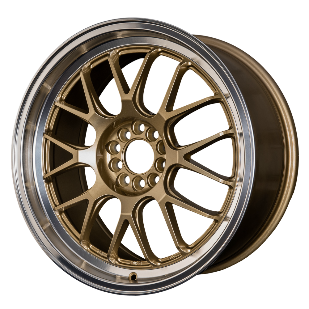 ROTA MXR F/R 17" 5x114 GOLD POLISHED LIP Wheels Genuine - Image 2