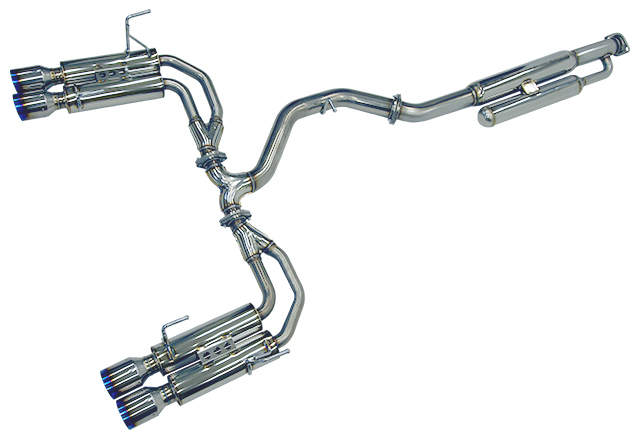 HKS Legamax Sports Muffler for SUBARU VBH - PN#:31021-AF026 Genuine - Image 2