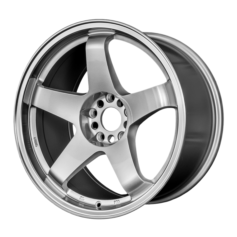 ROTA P45 R 19x10" 5x114 SILVER POLISHED LIP Wheels Genuine - Image 2