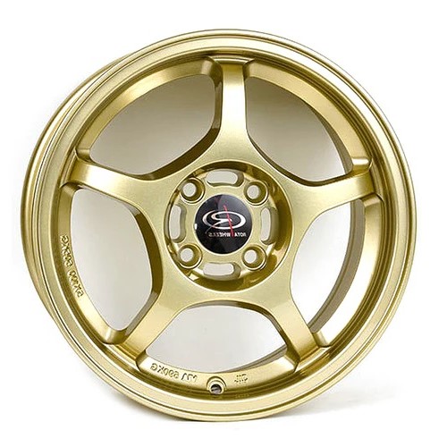 ROTA ATTACK 15x6.5 4x100 PLAIN GOLD Wheels Genuine - Image 2