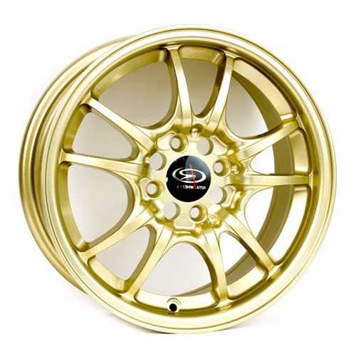 ROTA CIRCUIT 10 16x7 4x100 GOLD Wheels Genuine - Image 2